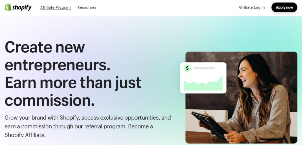 How does the Shopify affiliate program work